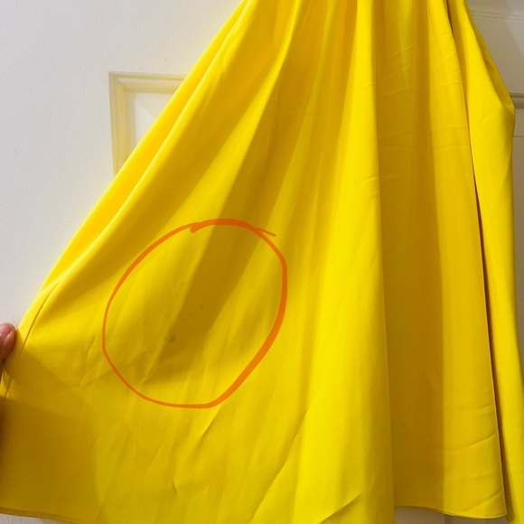 Rachel Roy Canary Yellow Braided Halter - Picture 2 of 4